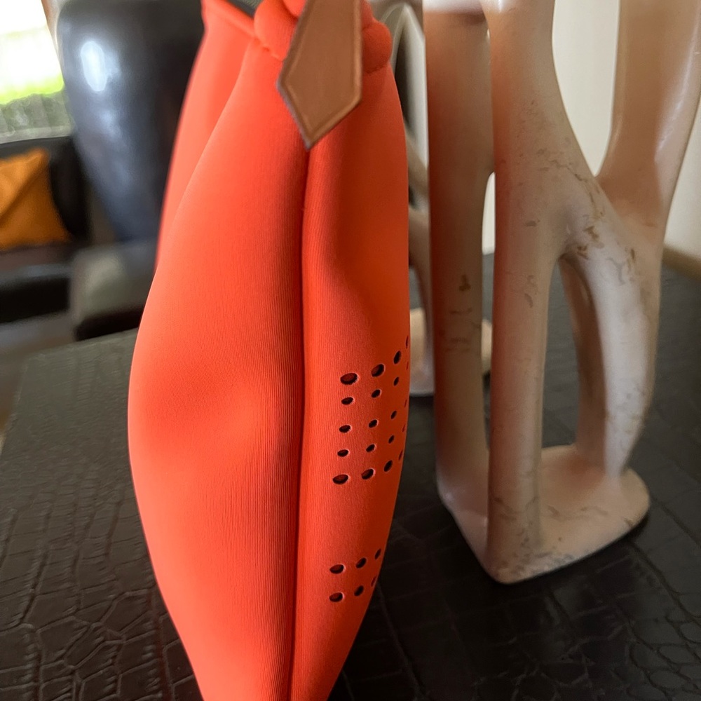 HERMES ORANGE CLUTCH BAg - Picture 6 of 10